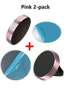 Giá đỡ điện thoại từ tính điều chỉnh được cho ô tô, 1 Giá đỡ điện thoại từ tính đa năng cho ô tô, tương thích với iPhone X, giá đỡ điện thoại gắn khe gió, hỗ trợ định vị GPS, quà tặng mùa xuân - Hợp kim nhiều màu - Xem 1