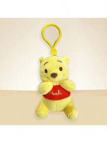 Llavero de peluche con cara sonriente de Winnie the Pooh de Disney - Lindo accesorio de bolso con personaje de dibujos animados, regalo para niños - Multicolor - Ver 10