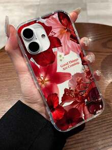 Waterproof, Shockproof, Scratch-Resistant Floral Pattern Phone Case Compatible With IPhone 13/11/12/16/14/15/15Pro/15Plus/15ProMax/7Plus/8Plus/X/XsMax/Xr/11Pro/12Pro/13Pro/14Pro/12mini/13mini/11ProMax/12ProMax/13ProMax/14Pro Max/14Plus/6/6s/6Plus/7/8/16Pro/16Plus/16ProMax/SE And Galaxy/A54/A14/A12/A13/A15/A32/A33/A24/A52S/S20/S21/S22/S23/S24/S23Plus/S24Ultra/S25/A15/A33/A23 - Multicolor - View 3