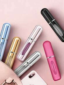 6pcs Refillable Mini Perfume Spray Bottles, Women's Pocket Perfume Decanting Bottles, 5ml Reusable Perfume Atomizer, Portable Perfume Bottle For Perfume Storage And Spraying - Upgraded Version - View 5