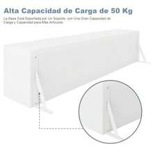 Mueble Superior de Cocina Alacena Gabinete Superior de Cocina - Blanco 4 Puertas Blanco  855595 - Blanco - Ver 6