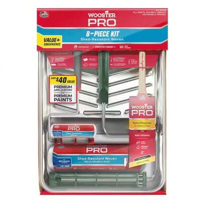 8-Piece Pro Roller Tray Set