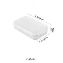 1 hộp/5 hộp đựng thực phẩm đông lạnh có nắp đậy, hộp nhựa đựng thịt, rau củ, trái cây, hộp đựng thực phẩm có nắp mỏng, có thể tái sử dụng cho tủ lạnh và nhà bếp. - Nhiều màu - Xem 14