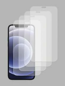 4 sztuki hartowanego szkła ochronnego na ekran do 'a 14 Pro Max/14 Pro/14 Plus/16 Pro/16 Pro Max/16 Plus/15 Pro/15 Plus/13 Pro Max/13/12/11/17/17 Air/17 Pro/17 Pro Max/17e, dwuwarstwowa konstrukcja, twardość 9H, rozdzielczość 99,99%, kompatybilne z etui na telefon, idealne jako prezent urodzinowy z zabezpieczeniem przed zarysowaniami dla rodziny i przyjaciół - Przezroczysty - Zobacz 37