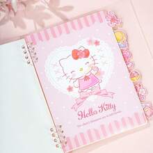 SANRIO 【系列畅销】1本随机螺旋笔记本，设计风格书写笔记本，办公文具，办公会议、日程安排的完美礼品之选 - 多色 - 查看 2