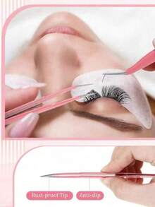 Bộ 10/5/1 dụng cụ uốn mi chuyên nghiệp bằng thép không gỉ, kích thước có thể tùy chỉnh, tái sử dụng, thiết kế đầu nhọn và cong, dễ sử dụng, phù hợp cho người mới bắt đầu. - Nhiều màu - Xem 4