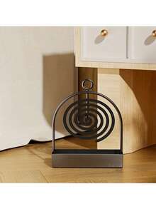 1pc Vintage Bronze Metal Incense Burner, Metal Material Can Be Hung Or Placed With Sandalwood Incense Sticks, Suitable For Living Room, Bedroom Decor, Outdoor Camping Relaxation Aromatherapy Decoration, Perfect Gift For New Year, Valentine's Day, Mother's Day, Father's Day, Graduation, Back To School And Other Holidays - Multicolor - View 4
