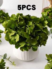 10朵绿色仿真绣球花头，适用于DIY插花、婚礼新娘捧花、婚礼拱门装饰、派对、春夏仿真花装饰、客厅/办公室装饰、餐桌摆饰、毕业/返校装饰、玫瑰、艺术、花束、仿真花、餐桌摆饰、花卉、装饰花卉、装饰性仿真花 - 秋綠 - 查看 11