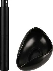 Reusable Coffee Measuring Cup Set With Tray And Spray Bottle, Coffee Accessories Suitable For Baristas And Back To School Essentials - Black + Black Spray Bottle - View 6