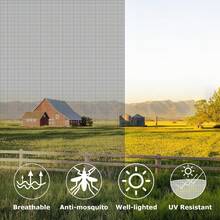 No-Drill Anti-Mosquito Mesh Window Screen, Simple Self-Adhesive Removable & High-Density Hook And Loop Mosquito Net - Window Screen - View 7