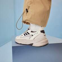 Adidas OZWAVE “Bobo Shoes”复古厚底运动鞋，休闲运动鞋 - 棕色 - 查看 2