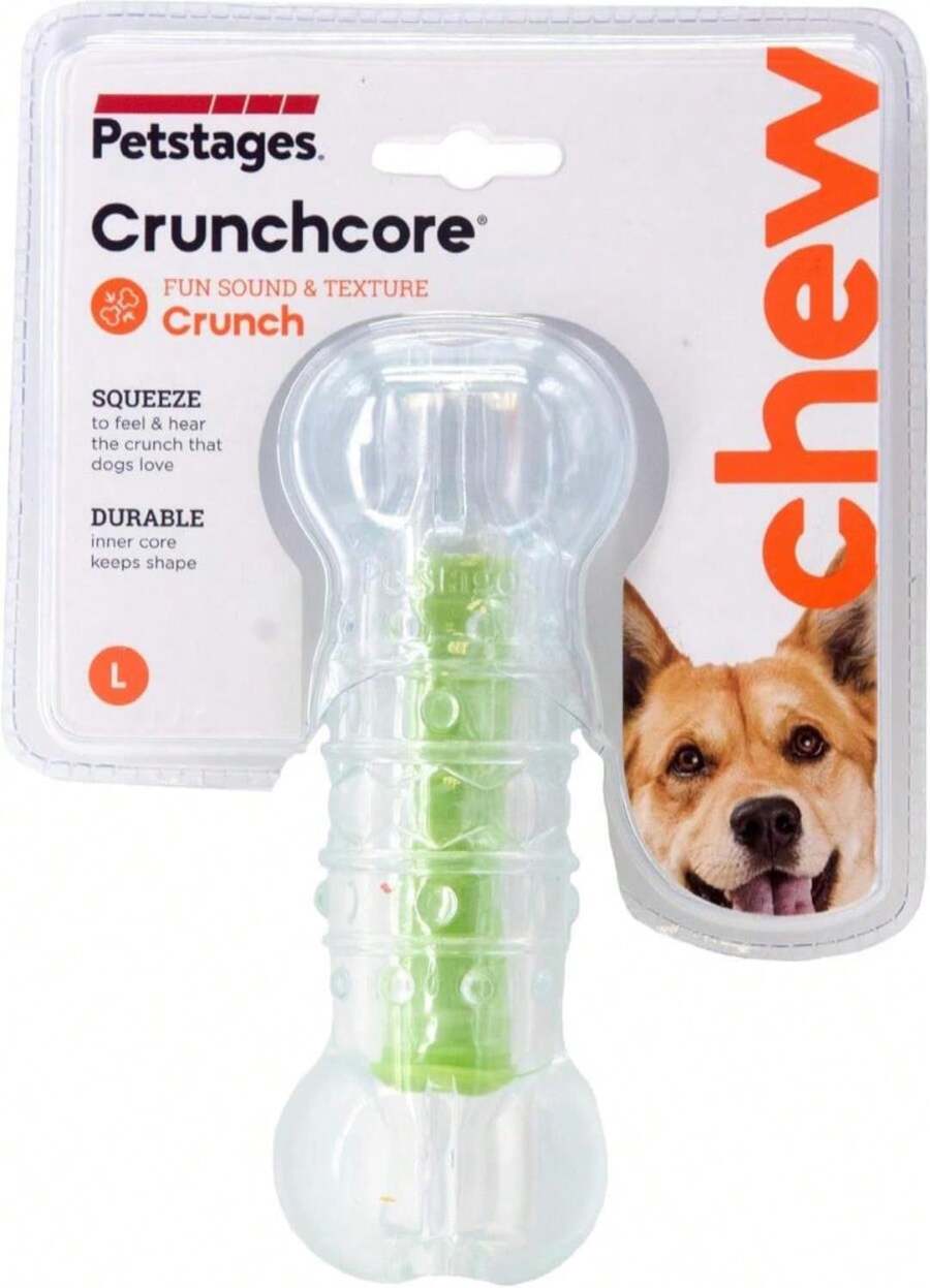 Petstages Crunchcore Bone Water Bottle Alternative Dog Chew Toy, Large - ColorC - View 1
