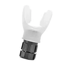 1pcs Breathing Exercise For Lungs Portable Breath Fitness Exerciser Device Endurance Workout With Adjustable Resistances - White - View 3