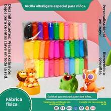 Wholesale Super-Light Clay, 12 Colors And 36 Color Set, Clay Maker For Children's Crafts, Colored  Modeling Clay - 24 Bags Of Super-light Colored Clay + Matching Small Tools - View 3