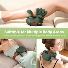 1pc Neck And Shoulder Massager, Bionic Heating Massager, Acupoint Neck Massager With 4D Kneading Massage Function, Simulating The Comfort Of Real Human Palm Massage. This Neck Massager Is Like A Private Masseuse, Making It The Perfect Gift For Parents. - Multicolor - View 6