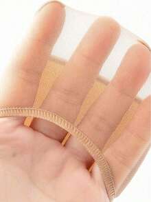 4 đôi tất nữ trong suốt, có miếng đệm ở mũi bàn chân và nửa lòng bàn tay, chống trơn trượt, tất ren mỏng ở đáy. - Nhiều màu - Xem 3
