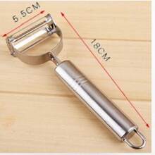 Dụng cụ gọt vỏ rau củ quả đa năng - Được làm bằng thép không gỉ và tích hợp dụng cụ mở chai, dụng cụ này giúp bạn dễ dàng gọt vỏ, thái lát và thái sợi các loại trái cây, khoai tây, cà rốt và táo. - Nhiều màu - Xem 11