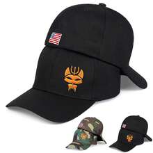 1pc Men's American Flag Baseball Cap, Street Fashion Hat, Outdoor Sun Protection Casual Cap For Spring/Autumn Travel, Beach Vacation - Multicolor - View 1