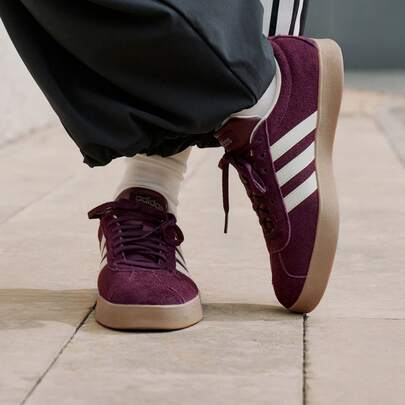 Adidas Giày thể thao cổ điển VL COURT CLASSIC "T-Toe" phong cách retro năng động thường ngày.