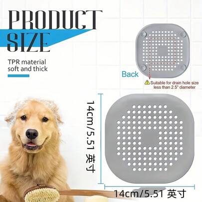 2/5/8 piezas Tapas de drenaje de silicona, previenen olores y filtran insectos, diseñadas para drenajes de baño, atrapan el cabello para evitar obstrucciones, adecuadas para fregaderos de cocina, colores aleatorios, para capturar el cabello en los drenajes de la ducha, tapón liso, para filtros de baño y cocina, protección del drenaje de la ducha, filtro liso, tapón con ventosa para drenaje y filtro de cocina