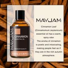 MAYJAM 1pc 100ml Cinnamon Essential Oil For Diffuser Humidifier DIY Candle Soap Making, , Aromatherapy For Bedroom Sleep & Skin Care, Multi-Scene Fragrance For Home & Car, Ideal Gift - Cinnamon - View 4