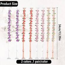 2Pairs Floral Bra Straps For Women Removable Invisible Decorative Cute Flower Lace Strap Replacement Non Slip Bra Strap - Hồng - Xem 5