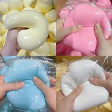 10cm Super Large Fluid Cheese Ball, Stress Relief Giant Fluid Ball, Big Slow Rebound Squeeze Toy, Super Large Fluid Stress Relief Toy, Mud Feeling Mochi Squeeze Toy, Surprise Gift, Birthday Gift, Christmas Gift, Perfect Gift, Gift Toy -1/4pcs (1pc Random Color Delivery) - 派對玩具 - 查看 1