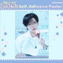 1-2张/SKZ/STAY海报，“Stay In Our Little House”海报，明星演唱会周边海报，自粘海报，带背胶，可粘贴于卧室、客厅等光滑墙面，也可粘贴于店铺橱窗，装饰卡片海报 - 彩色 - 查看 9
