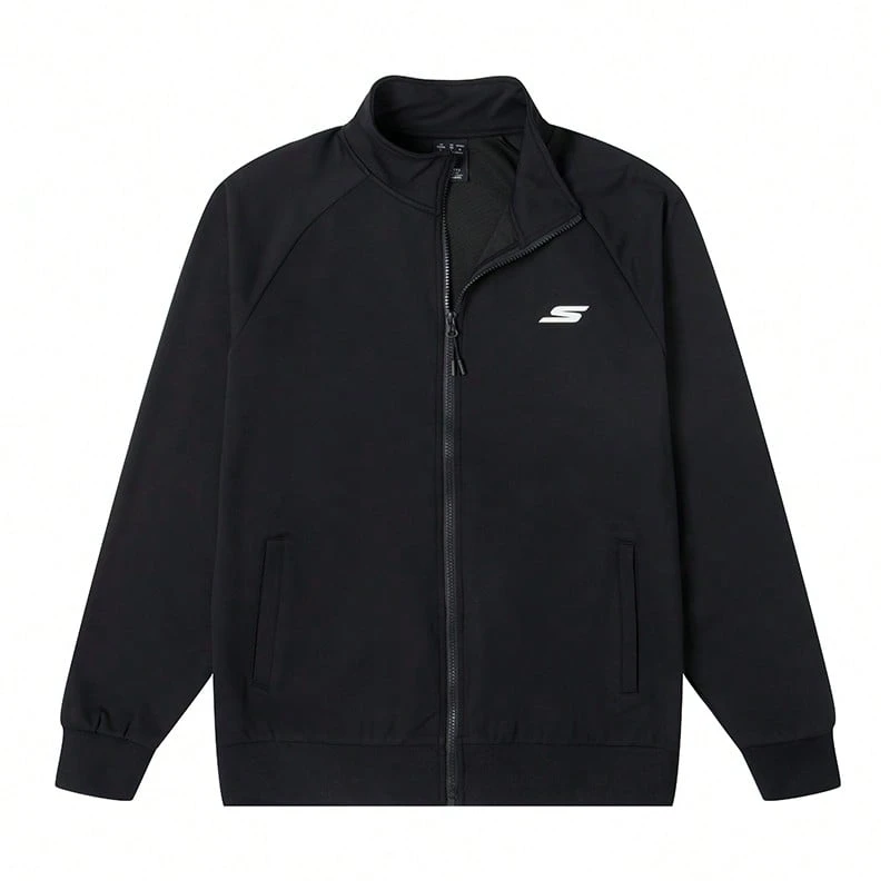 Skechers Áo khoác nam và nữ, dòng sản phẩm golf, trang phục thường ngày, trang phục thể thao, trang phục du lịch hàng ngày, P225U135-03K8 - Thiên thạch đen - Xem 1