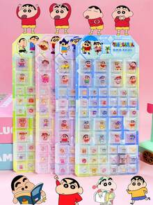 Bộ sưu tập sticker 3D hình hoạt hình dễ thương mới, quà tặng phụ kiện | Thích hợp cho điện thoại, laptop, cốc và nghệ thuật dán sticker | Bề mặt mịn, nhựa cao cấp, sticker thủ công, tự dính, dành cho người yêu thích văn phòng phẩm và người đam mê DIY. - Nhiều màu - Xem 1