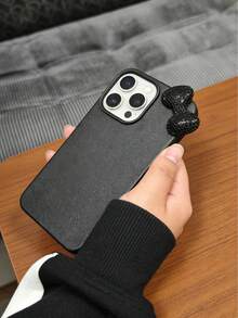 1pc Black Personalized TPU Anti-Drop Phone Case Compatible With IPhone 17/17Pro/17Promax, 16/16Pro/16Promax, 15/15Pro/15Promax, 14, 13, 12, 11 - Black - View 4