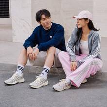 Adidas ECLYPTIX 2.0 复古网眼运动休闲厚底运动鞋 - 淺灰色 - 查看 4