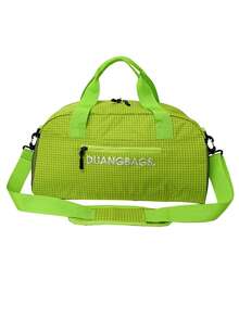 格子运动健身包，大容量手提包单肩包，休闲通勤旅行包 - 彩色 - 查看 7