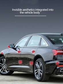 Dải cao su mềm bảo vệ cản xe, miếng dán tự dính chống trầy xước, miếng bảo vệ cản bằng silicon, chịu nhiệt, màu đen đa năng - A - Xem 5