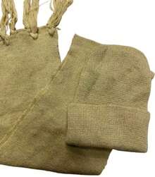 Children's Set: Wool Hat And Scarf For Girls And Boys. - KAKI - Xem 3
