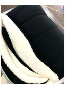 Sherpa Comforter With Blanket/Fitting Set, Queen Size, Thick, Assorted Colors, 2.40cm X 2.20cm - Negro - Ver 5