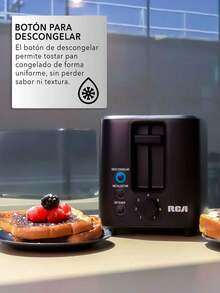 RCA Tostador de Pan con 6 Niveles de Intensidad RC-T2 - Negro - Ver 6