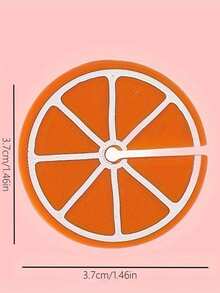 8/4pcs/1 pieza-Marcadores de Bebida de Rodaja de Naranja de Silicona - Marcadores de Copa de Vino Coloridos Decoración, Etiquetas de Clasificación de Bebidas para Fiestas, Pegatinas de Copa de Cóctel, Bebida de Fruta, Decoración Artística de Mesa de Bar, Etiquetas de Taza de Bebida, Marcadores de Taza para el Hogar - Ver 10