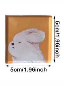 15/30pcs [5/10sets] Transparent Acrylic Fridge Magnet DIY Kit, Includes Magnetic Photo Frame Fridge Magnets, Handmade Photo Fridge Magnets And Other Materials, Can Create Personalized Meaningful Photo Fridge Magnets - A - View 5