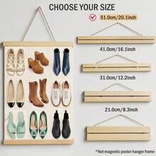 1幅黑白复古高跟鞋墙面艺术帆布画，复古高跟鞋海报，奢华鞋履装饰，北欧风格高跟鞋装饰，适用于客厅、卧室、办公室，可作礼物，带框或不带框 - 彩色 - 查看 15