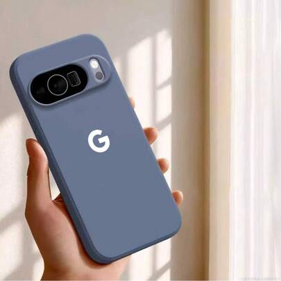 1个奢华液态硅胶防震手机壳，带绒面内衬，适用于Pixel 6/6 Pro/6A/7/7 Pro/7A/8/8 Pro/8A/9/9 Pro/9 A/9 Pro XL/10/10 Pro/10 Pro XL