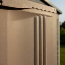 Armario Organizador Almacenamiento Mediano Plástico Rimax Marrón Claro - Marrón claro - Ver 6