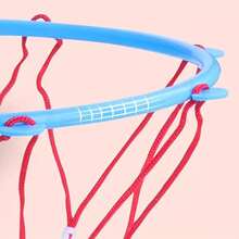Set Topi Basket Portabel untuk Anak-Anak, Desain Kartun, Mainan Olahraga Gantung Luar/Dalam Ruangan untuk Anak Laki-Laki dan Perempuan, Bahan Karton Tahan Lama, Cocok untuk Anak-Anak - MultiWarna - View 6