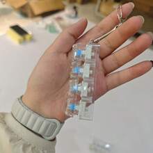 1个成人减压手指键盘玩具 - 按压式减压玩具，独特的办公礼物 - 彩色 - 查看 6