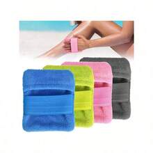 Sand Remover For Beach, Sand Remover Bag, Owder Pouch Sand Remover Brush For Beach Vacation Camping Essentials (Not Contain Talc Powder) - Multicolor - View 10