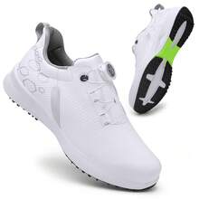 2026 New Shoes Men And Women, Breathable Automatic Rotating Lace-Up Casual Shoes, Couple's Fixed-Studded Sports Shoes Men And Women. Sneakers Men - 888A-黑色有釘 - 查看 2