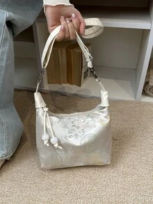 Một chiếc túi đeo chéo nữ thời trang, đa năng và tiện dụng, kiểu dáng mới năm 2026 với dung tích lớn, có kết cấu độc đáo và dung tích lớn. - Nhiều màu - Xem 4