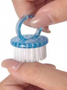 2/4/10支装指甲清洁刷，多功能修甲美足刷，指甲灰尘清洁刷 - 彩色 - 查看 7