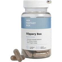 Her Fantasy Box | Slippery Box | Fast-Acting Slippery Elm Capsules For Feminine Wellness & Intimate Moisture Support – 60 Vegan Capsules - 50G - View 1