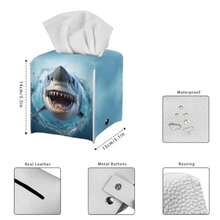 Car Tissue Box - Azul Tiburn - View 3